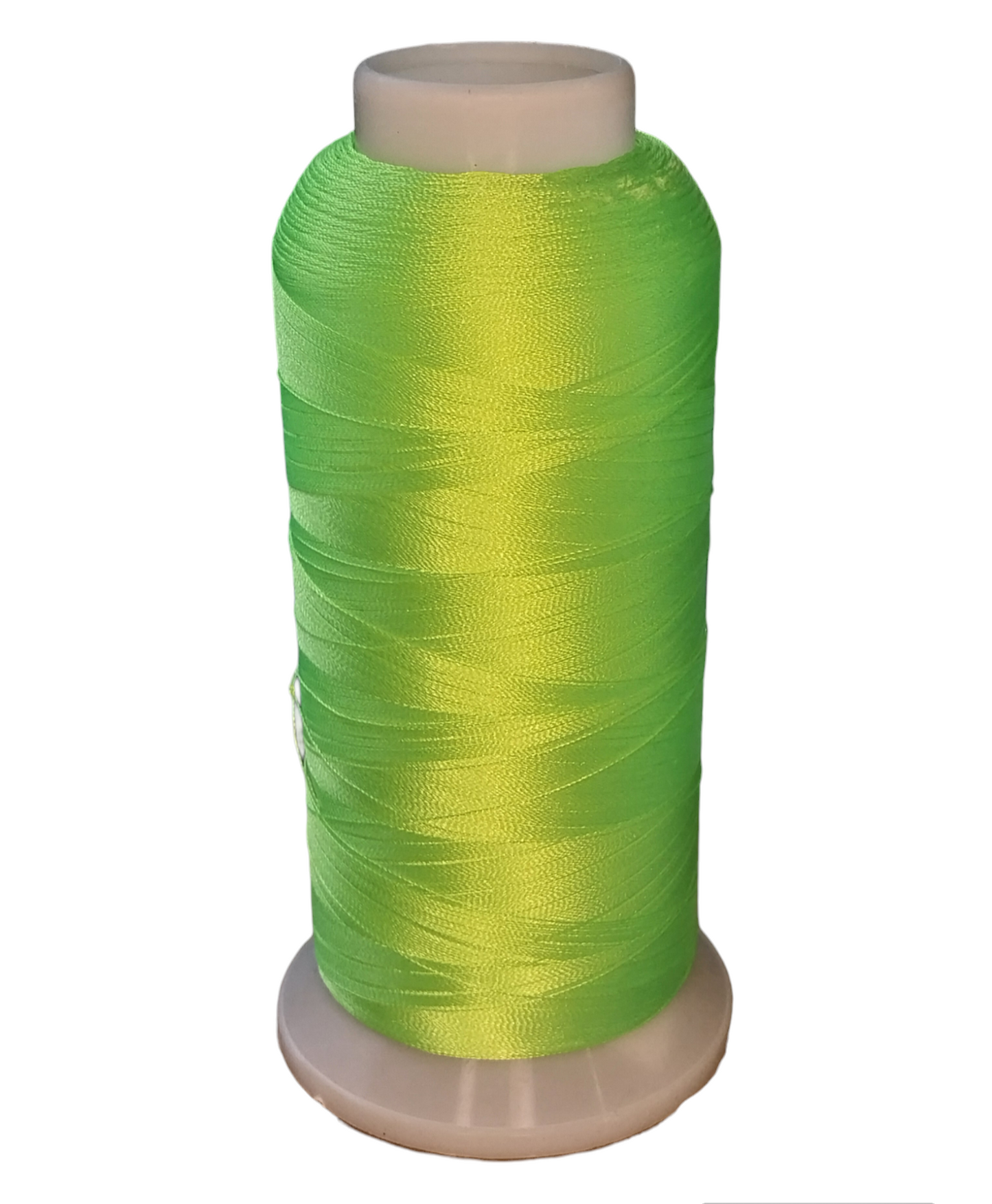 Embroidery thread neon green, polyester 3600 meters (no.38)