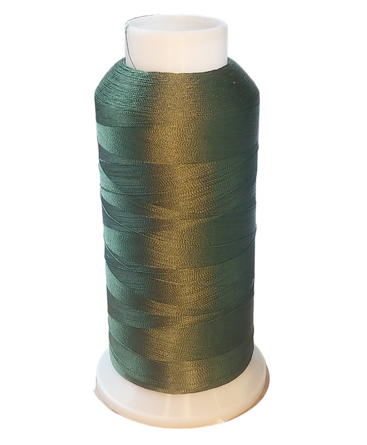 Borduurgaren donkergroen, polyester 3600 meter (nr.104)