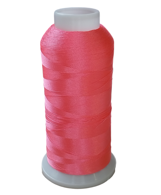 Borduurgaren neonroze, polyester 3600 meter (nr.105)