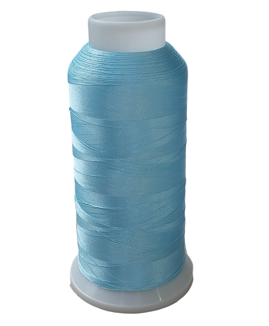 Borduurgaren lichtblauw, polyester 3600 meter (nr.128)