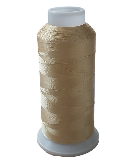 Borduurgaren lichte goudttint, polyester 3600 meter (nr.12)