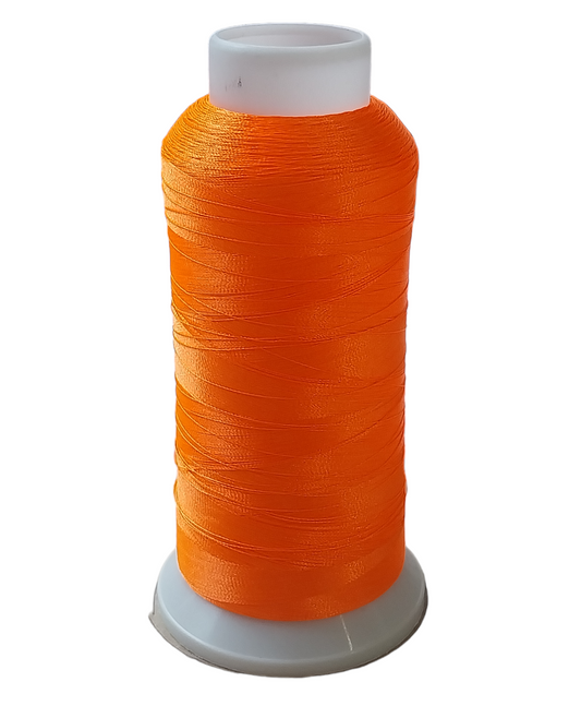 Borduurgaren neon oranje, polyester 3600 meter (nr.140)