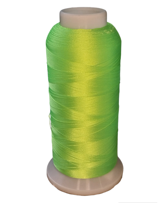 Borduurgaren neongroen, polyester 3600 meter (nr.38)