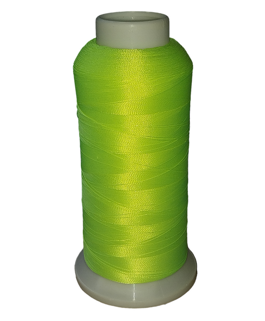 Borduurgaren neon geel, polyester 3600 meter (nr.65)