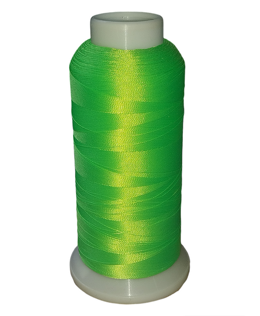 Borduurgaren neongroen, polyester 3600 meter (nr.73)