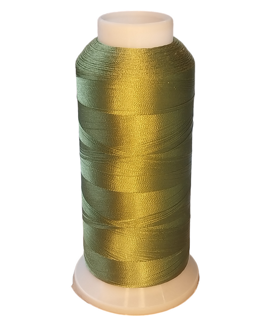 Borduurgaren legergroen, polyester 3600 meter (nr.82)