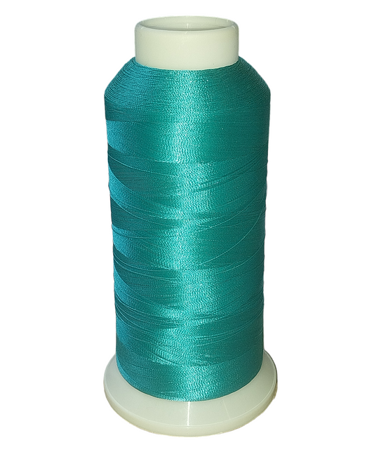 Borduurgaren blauwgroen, polyester 3600 meter (nr.94)