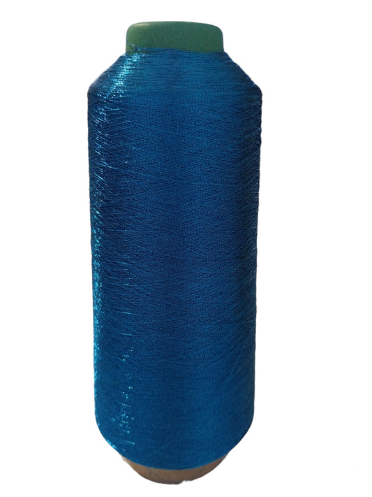 Borduurgaren blauw, metallic 3600 meter (nr.28)