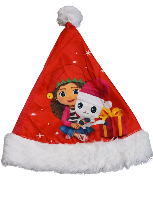 Kerst muts GABBY´S DOLLHOUSE met naam/tekst