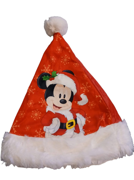 Kerst muts MICKEY MOUSE met naam/tekst
