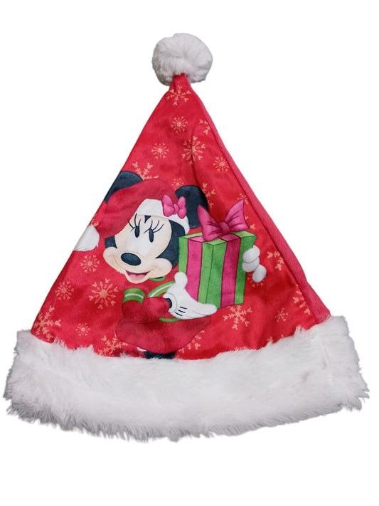 Kerst muts MIN MOUSE met naam/tekst
