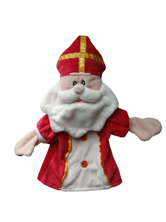 Sinterklaas handpop met naam/tekst